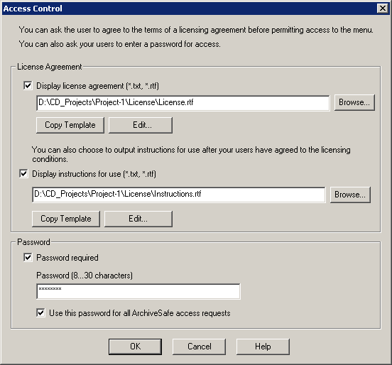 Como utilizar disk password protection skiosi