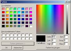 Color selection