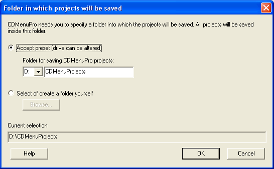 Specify the CDMenuPro repository